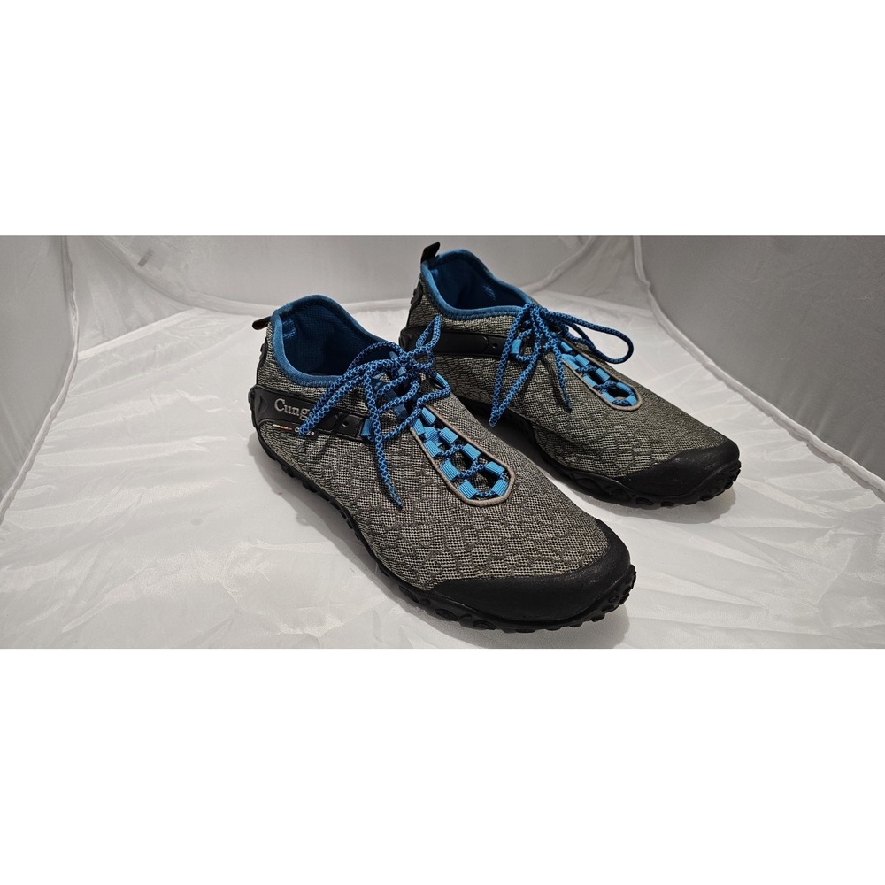 Cunge Ravenous Omni-Tech‎ Men's Hiking Trail Sneakers Gray/Blue Size 9.5